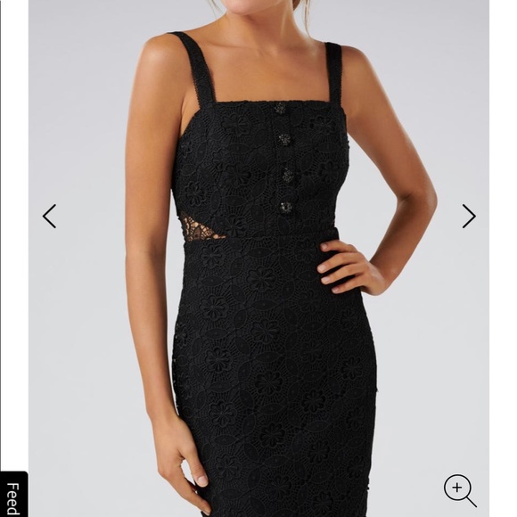 Black Lace Dress - Picture 2 of 9